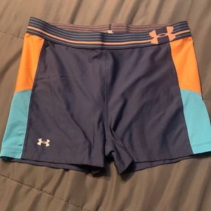 Large bike shorts or workout shorts
